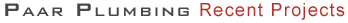Plumber Phoenix Arizona Projects